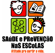 logomarca saúde e prevenção nas escolas
