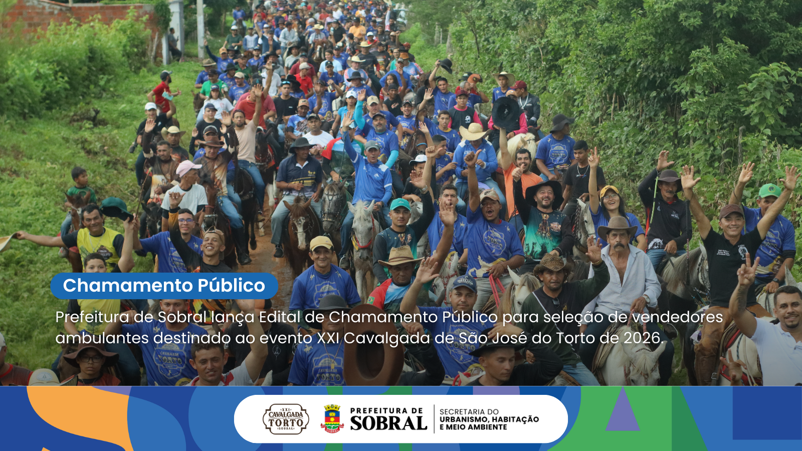 Prefeitura de Sobral lança edital de seleção para vendedores ambulantes no ev...