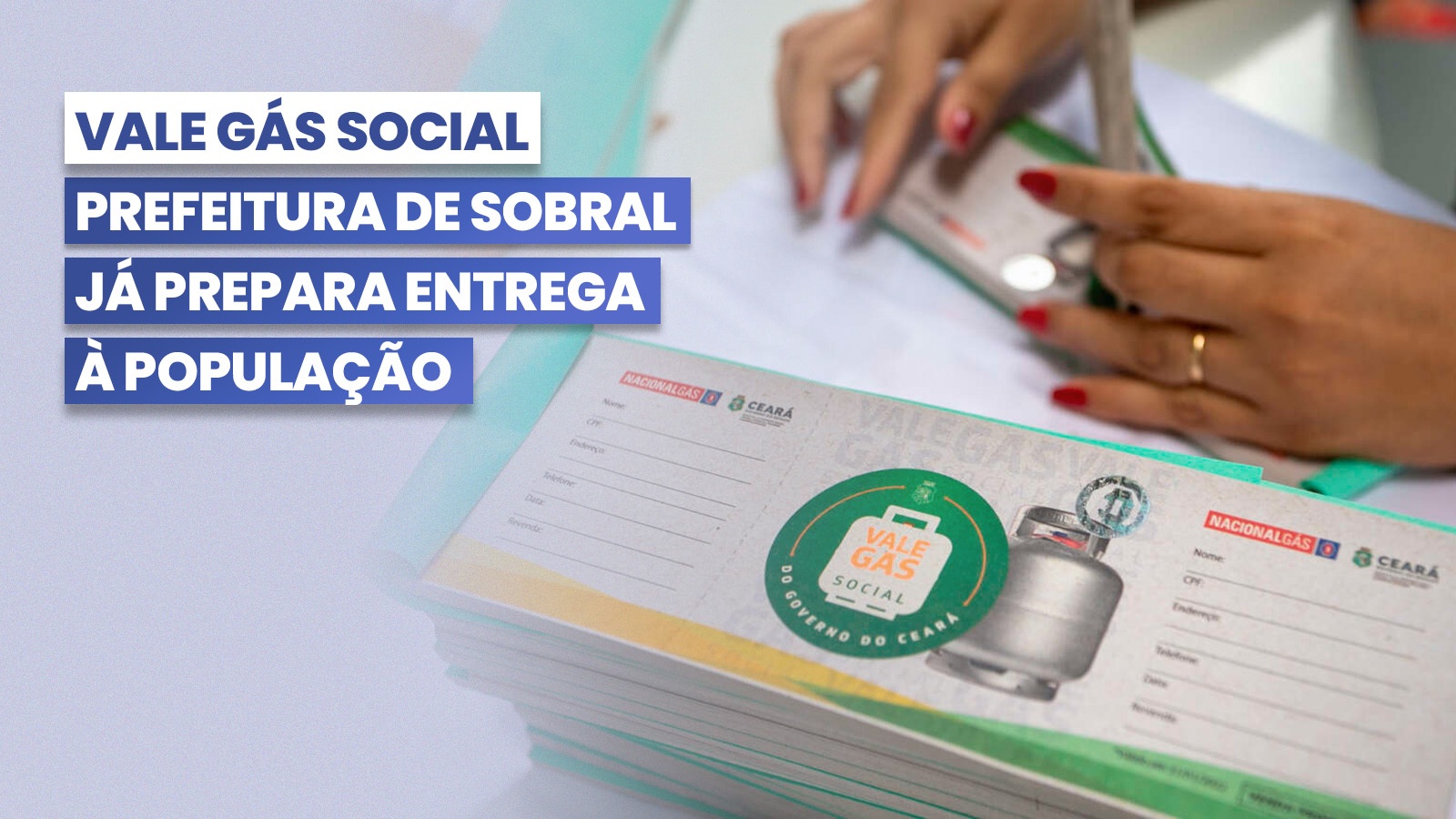 Vale Gás Social: Prefeitura de Sobral já prepara entrega à população