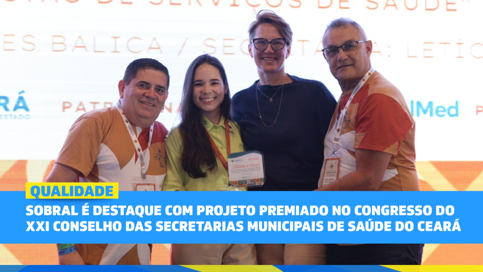 Sobral é destaque com projeto premiado no congresso do Conselho das Secretari...