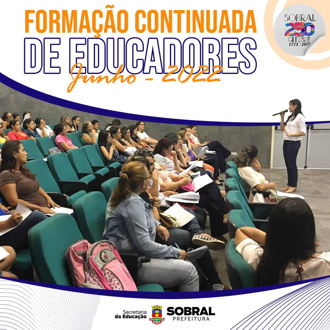 Prefeitura De Sobral Rede Municipal De Ensino De Sobral Terá 34 Formações Em Serviço Para 6523