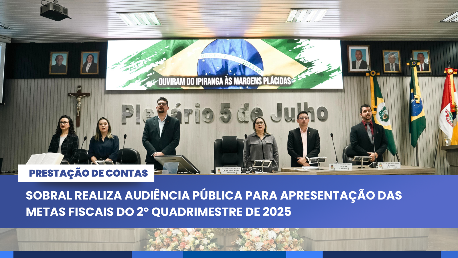 Sobral realiza audiência pública para apresentação das metas fiscais do 2º qu...