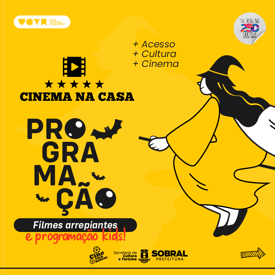 Programação completa com os filmes de Halloween